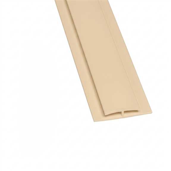 FRP 8' Beige Division Bar Molding